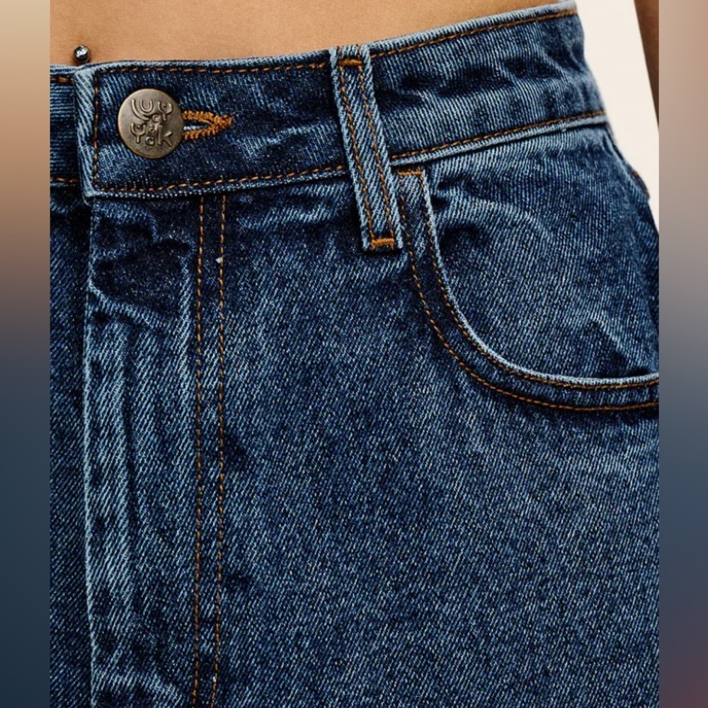 Lucy &β Yak Dana Mom Jeans π Vintage Denim π± Sustainable 90s Streetwear - Picture 4 of 11